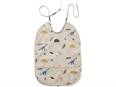 Liewood dino mix bib Lai